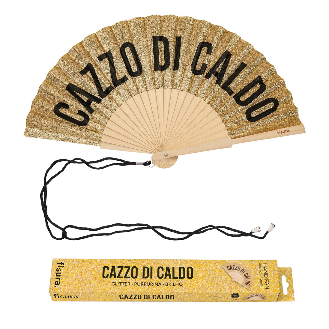 Trblietavý vejár „Cazzo di caldo“