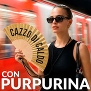 Trblietavý vejár „Cazzo di caldo“
